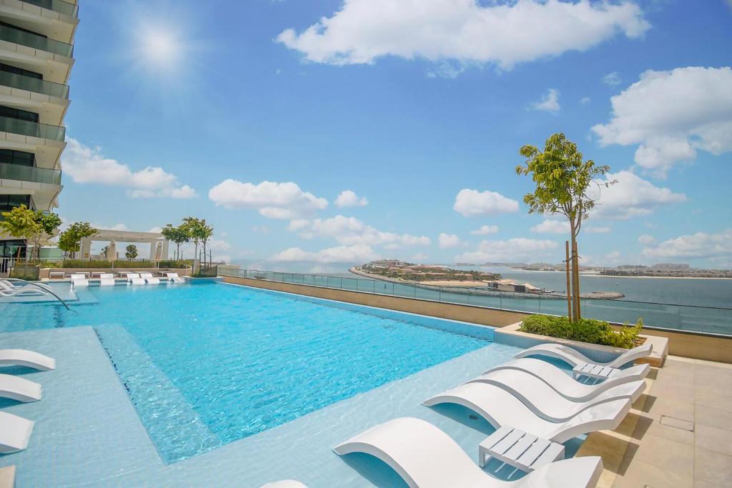 Dream Inn Apartment - Beach Vista Emaar Beachfront Дубай Екстериор снимка